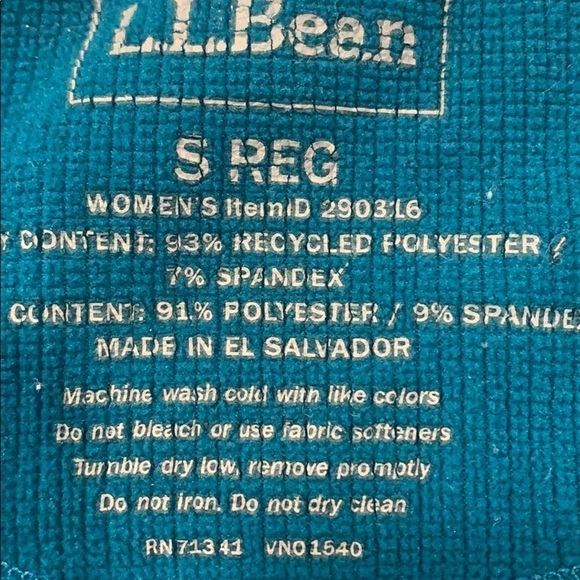 LL Bean Polartec Fleece Half Zip - Picture 10 of 11